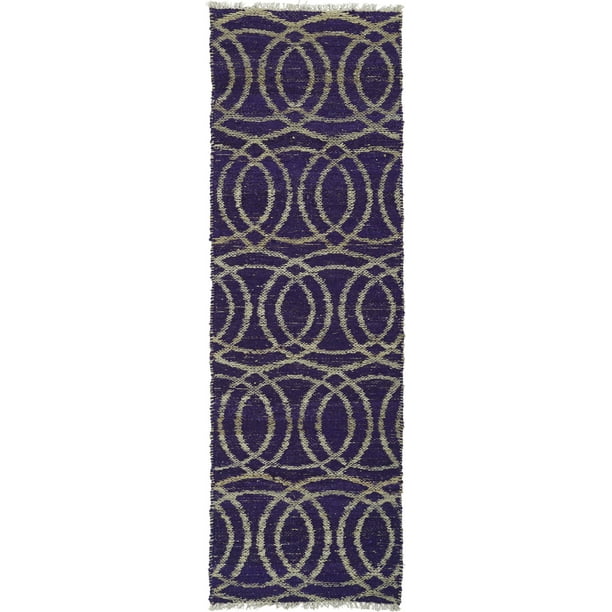 8' x 11' Kaleen Rugs Kenwood Handmade Area Rug Plum 8' x 11' Kaleen Rugs Kenwood Handmade Area Rug Plum